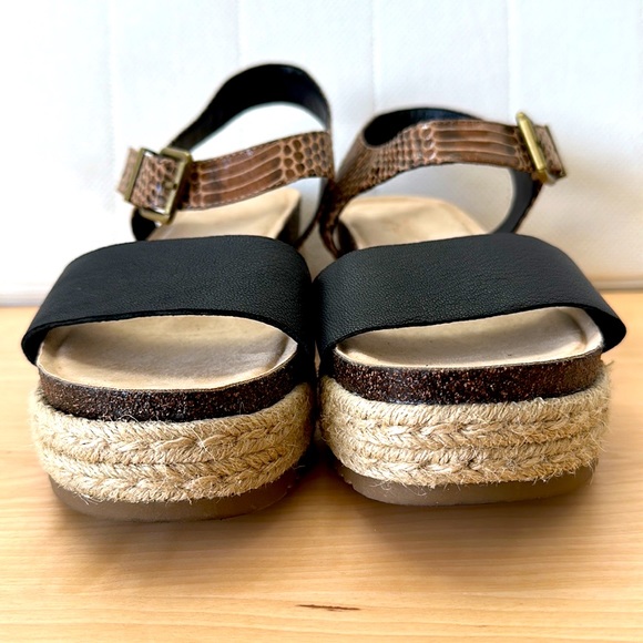 🌟 HP 🌟 Crown Vintage Nedra Espadrille Wedge Sandal - Picture 2 of 6